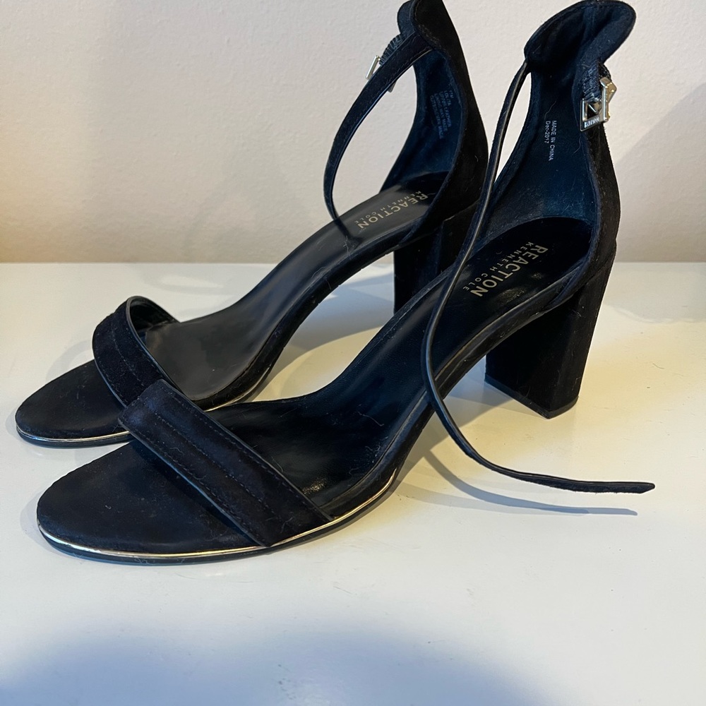 KENNETH COLE REACTION BLOCK HEEL SIZE 11 - Picture 9 of 10